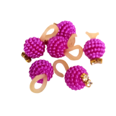 Amorinhas com ponto de luz em strass