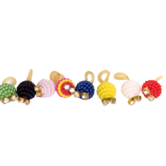 Amorinhas com ponto de luz em strass