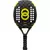 Raquete de Beach Tennis Joog Carbon Frame EVA Super Foam 18K Pro - Amarela