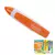 Caneta Tradutora Dimdu - 10 Livros infantis interativo para aprender Inglês - Laranja e Branco