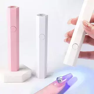 Caneta Laser Nail Secadora De Unhas USB Portátil Luz UV LED