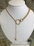 Collar corbatero Circles