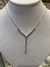 Collar en V strass