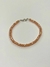 Pulsera Cristal naranja