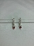 Aros strass y corazon