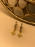 Argollitas Destello strass