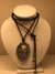 Chocker negro dije grande