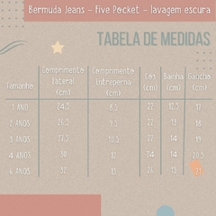 Imagem do Bermuda Jeans Five Escura