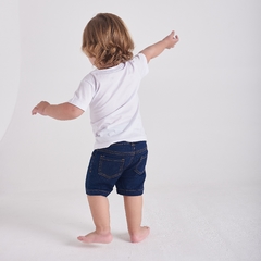 Bermuda Jeans Five Escura - comprar online