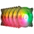 Kit 5 Fans Crystal Sound ARGB 5v - RM-CS-02-ARGB na internet