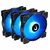 KIT 3 FANS GAMER RISE MODE X BLACK ARGB - RM-XLD-01-ARGB - comprar online