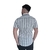 CAMISA MANGA CURTA SLIM FIT LISTRAS BRANCO/CINZA SQUIRREL - Squirrel | Site Oficial | Roupas masculinas é Squirrel