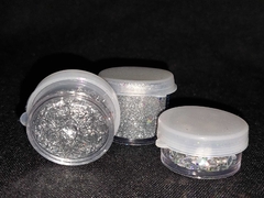Gliters Plateados - comprar online