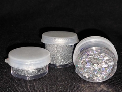 Gliters Plateados en internet