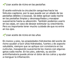 Aceite de Ricino - tienda online