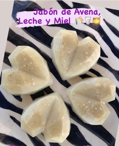 Jabón de Avena, Leche y Miel