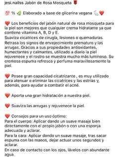 Jabón de Rosa Mosqueta - tienda online