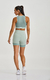 SHORTS MAXXI COM BOLSO E TULE VERDE ALOE - loja online