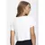BLUSA RIO CROPPED MANGA CURTA RIOMODAL BRANCO RIO YOGA RY314-V1 - Missol | Lifestyle & Multibrand