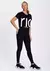 BLUSA RIO CROPPED MANGA CURTA RIOMODAL PRETO RIO YOGA RY314-V1