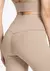 CALÇA FLARE BAILARINA MÉDIA COMPRESSÃO CAPPUCINO RIO YOGA RY334-V2 - comprar online