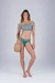 BIQUINI CROPPED MARRAKESH LASTEX VERDE BY GIOVANNA EWBANK