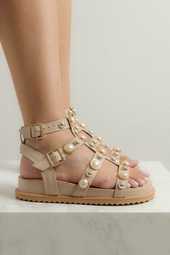 Papete Eliana em Couro Carolina Oliveira - comprar online