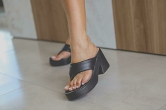 Tamanco Couro Preto - comprar online