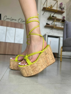 Anabela Couro Cortiça Carolina Oliveira - comprar online