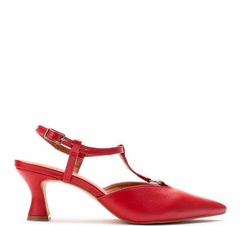 Scarpin Isadora em Couro Lia Line + Natalia Toscano - carolina oliveira