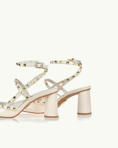 Slingback Milano em Couro Salto Medio UZA - comprar online