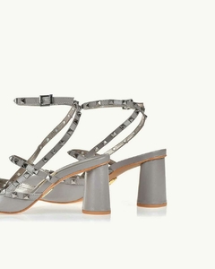 Imagem do Slingback Milano em Couro Salto Medio UZA