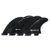 Quadriquilha SF2 - Soul Fins - Preta Encaixe FCS2 - comprar online