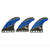 Jogo quilhas Surf California Republic - Trestles (futures) Azul - The Shack