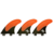 Jogo quilhas Surf California Republic - Huntington ( fcsI ) Laranja - The Shack