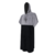 Poncho Surf Atoalhado Lord Duo Preto/Cinza - Adulto - comprar online