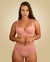 Conjunto Sutiã Sustentação c/ Calcinha Alta com Fio - ROMANCE