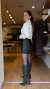 Shorts Saia Serena Preta com Franzido Lateral - comprar online