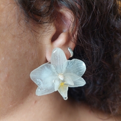 Brinco Orquidea Branca - comprar online