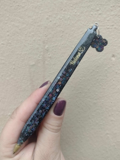 Caneta Artesanal de Resina - comprar online