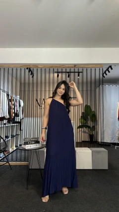 Vestido Stella Plissado