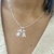 Pingente Menina Cravejada PRATA 925* - Use May Store