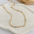 Colar Choker Grumet Banhada em Ouro - comprar online