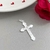 Pingente de Prata Crucifico Jesus - comprar online