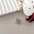 Berloque de Prata Borboleta com Flores - comprar online