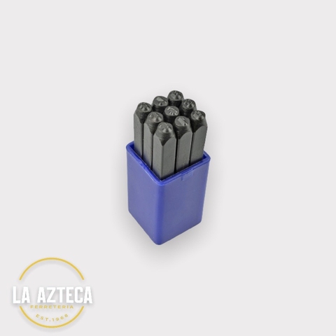 Numeros de golpe 5/32 (4mm)