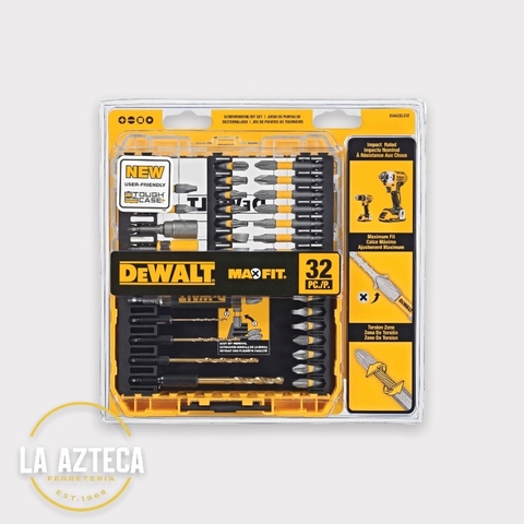 Juego de 32 puntas de impacto Dewalt