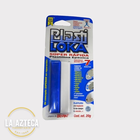 Plastilina epóxica PLASTI LOKA (Azul)