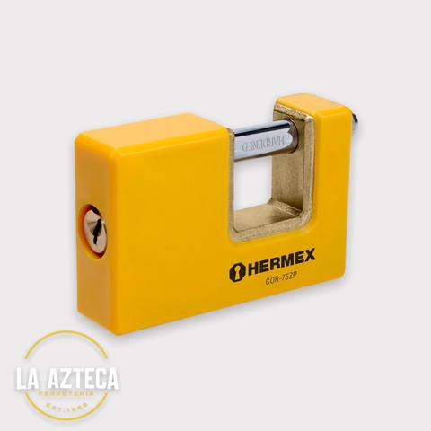Candado antipalanca 75mm HERMEX