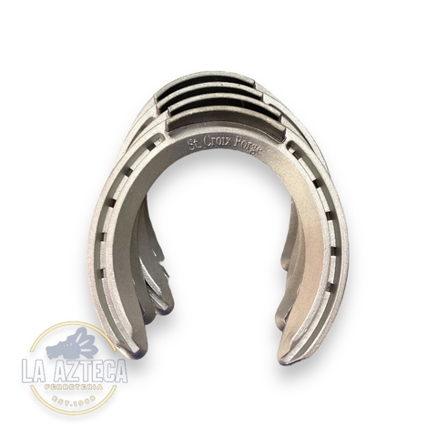 Juego De Herradura De Aluminio Para Caballo #3 Con Uña y Tacon